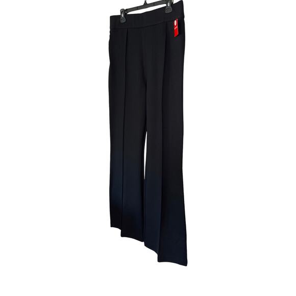 Spanx Hi-Rise Flare Pants Ponte Classic Black 1X Tall NWT $148 - Picture 4 of 9